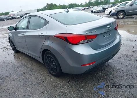 2016 Hyundai Elantra Se из США, поврежденный, VIN 5NPDH4AE9GH741031